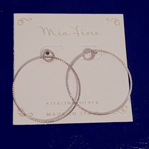 NWT STERLING SILVER EARRINGS